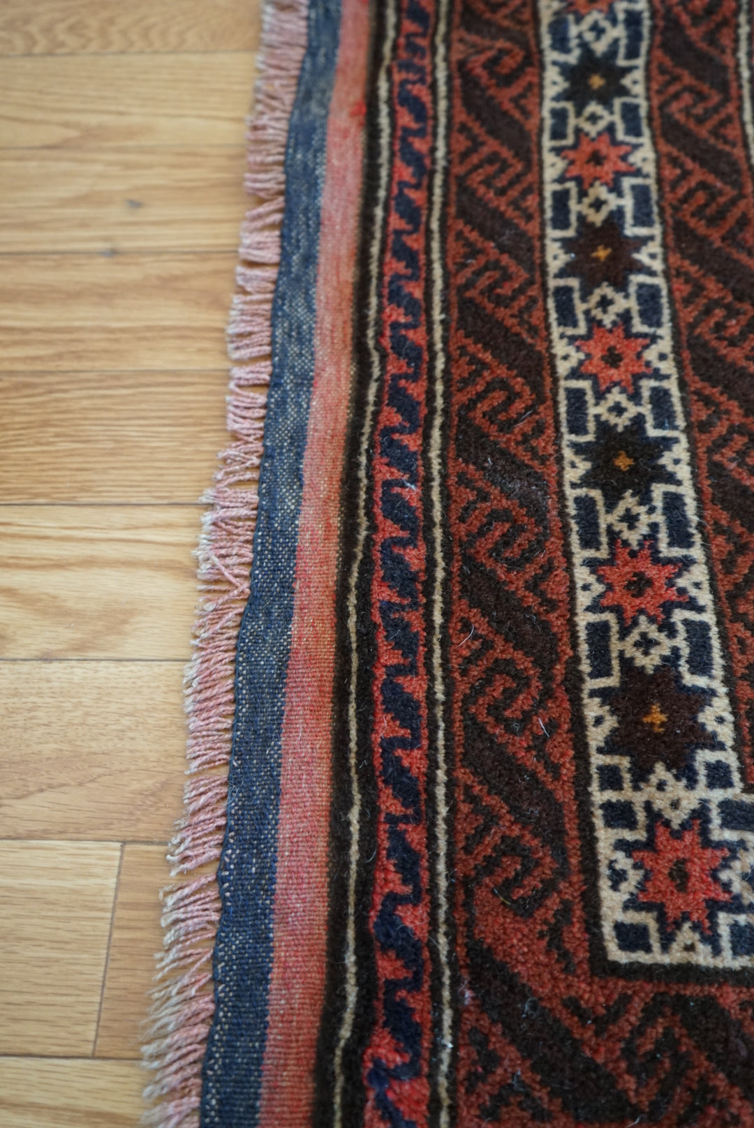 Afghanistan Old Baluch Taimani 1980年代 193 × 123 cm  No.AF2543 / 国内送料無料・羊毛手織り絨毯
