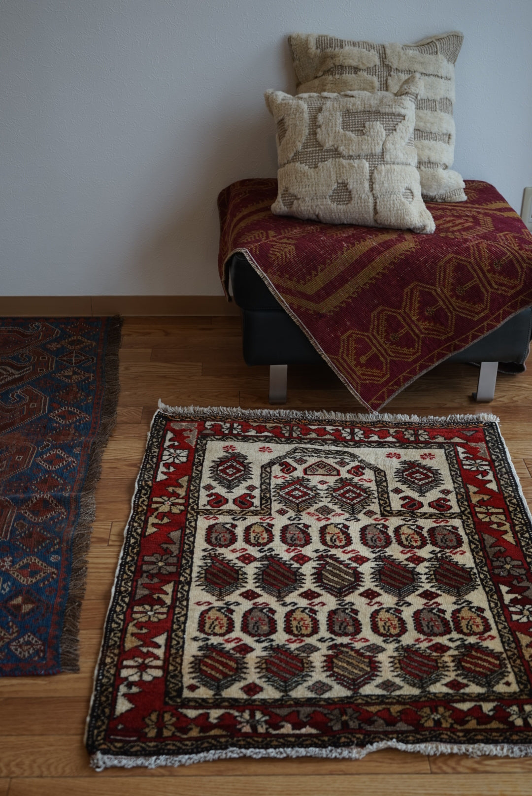 Türkiye Old Anatolia Kid's Prayer rug "Armond" 1960年代 92 × 78 cm No.TR25322