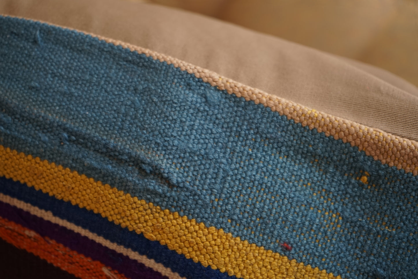 Türkiye Old Kilim Cushion Cover Mix Color 50.5 × 50.5 cm No.TR25432