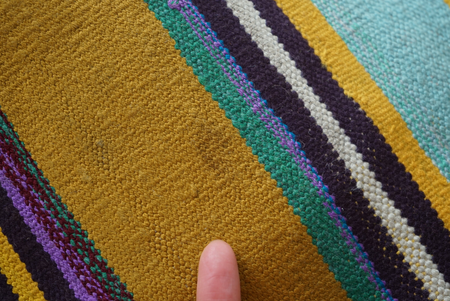 Türkiye Old Kilim Cushion Cover Mix Color 50.5 × 50.5 cm No.TR25432
