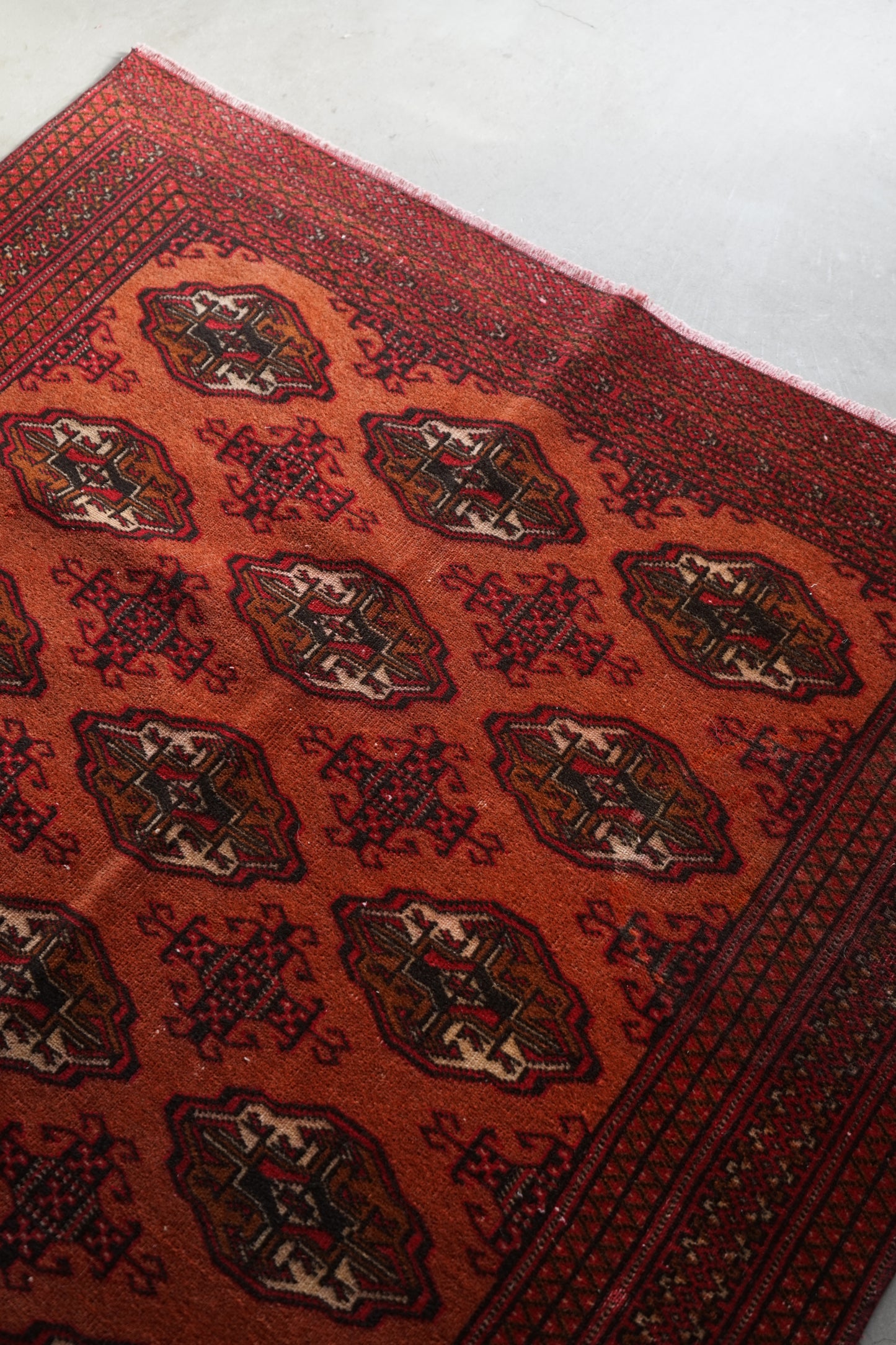 TURKEY OLD TURKMEN 1950-1970年代 195 × 123 cm No.TR2590