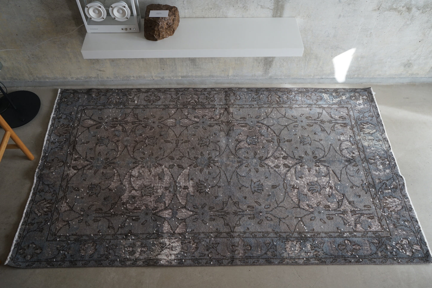 TURKEY OLD CHARCOAL GREY 1970年代 200 × 112 cm No.TR25154