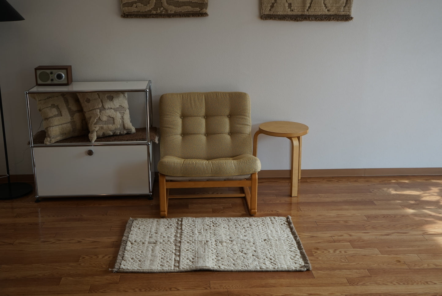 店頭販売 ORIGINAL IRAN QASHQAI KILIM DOORSIZE " MOM " 95 × 65 cm