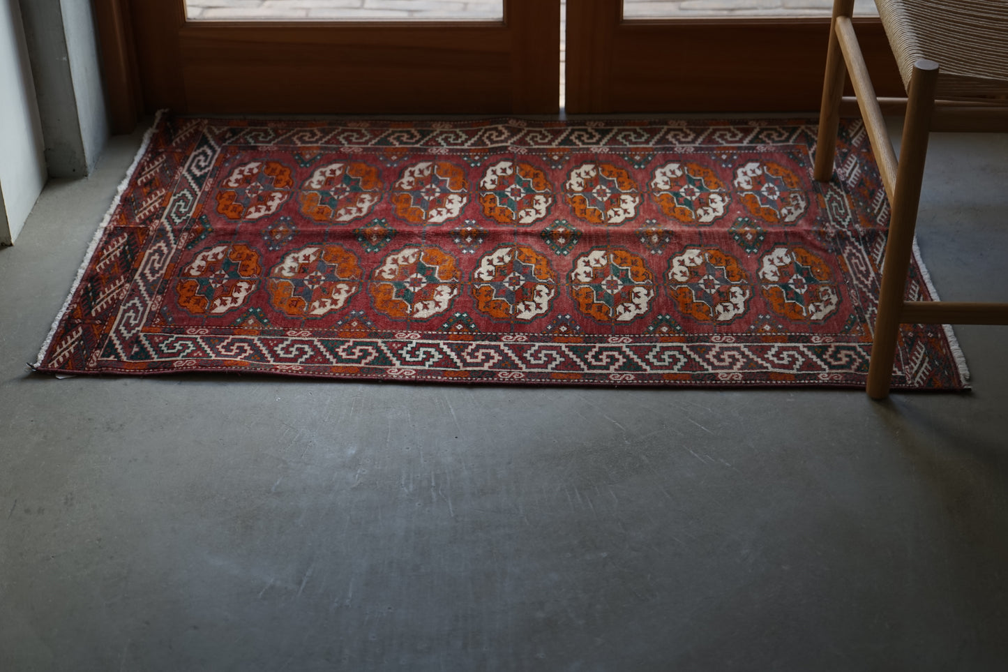 Türkiye Old Turkmen Red 1970年代 120 × 75 cm No.TR25225