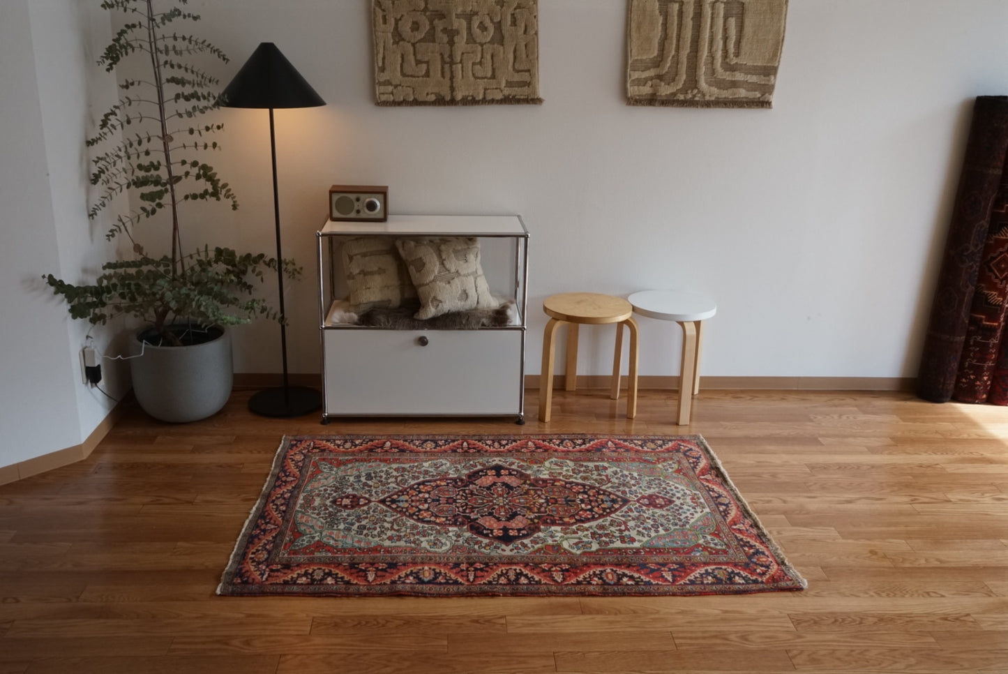 店頭販売 Türkiye Old Kemaliye Flower Medallion 1930年代 186 × 108 cm No.TR25457