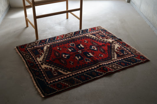 TURKEY VINTAGE ANATOLIA "NOMAD LIFE" 1980年代 109 × 85.5 cm