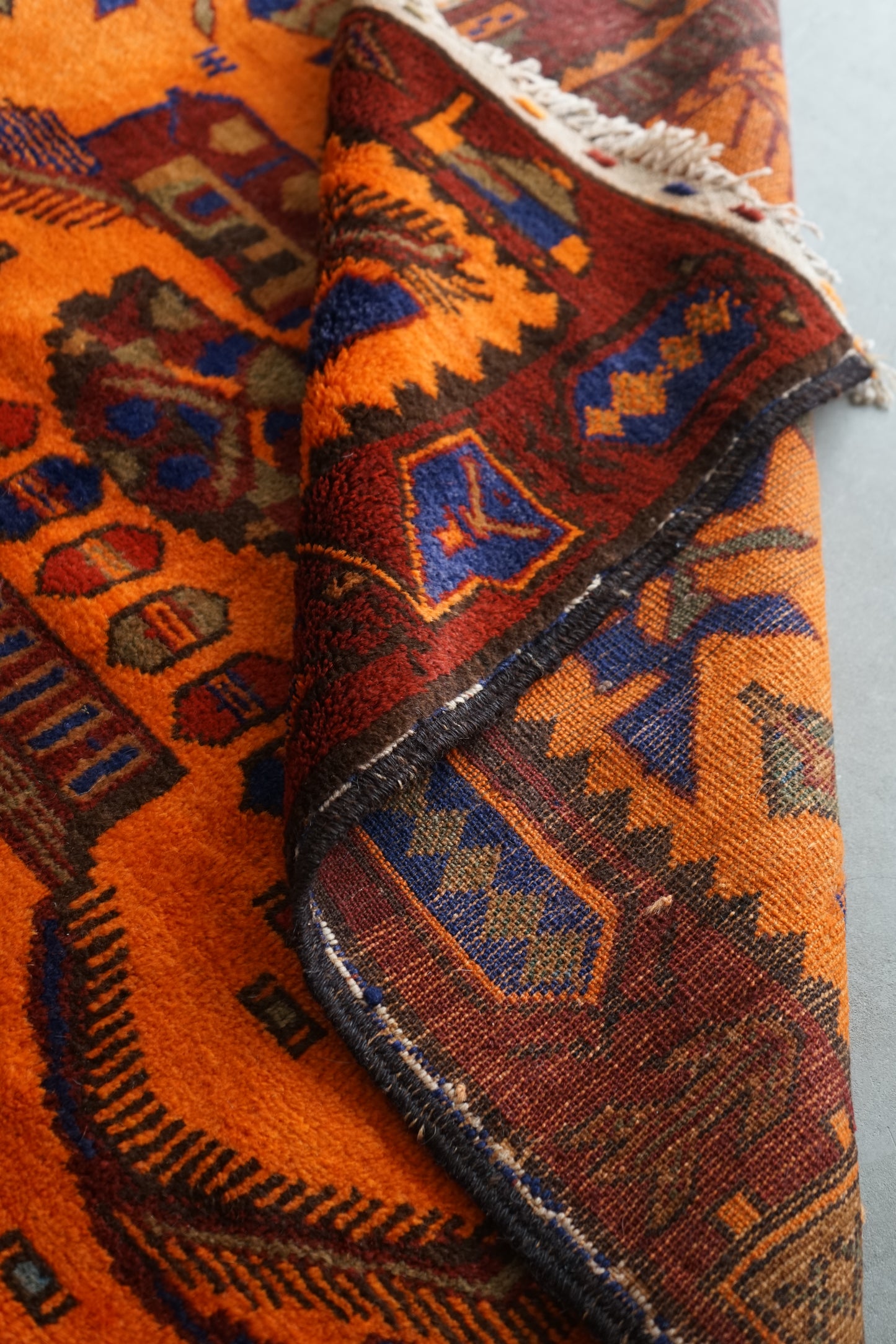 AFGHANISTAN VINTAGE BALUCH 1980-1985年 216 × 129 cm