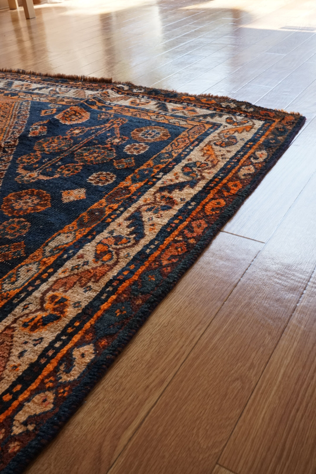 店頭販売 IRAN ANTIQUE SHIRAZ QASHQAI BASSERI 1870年代 217 × 150 cm