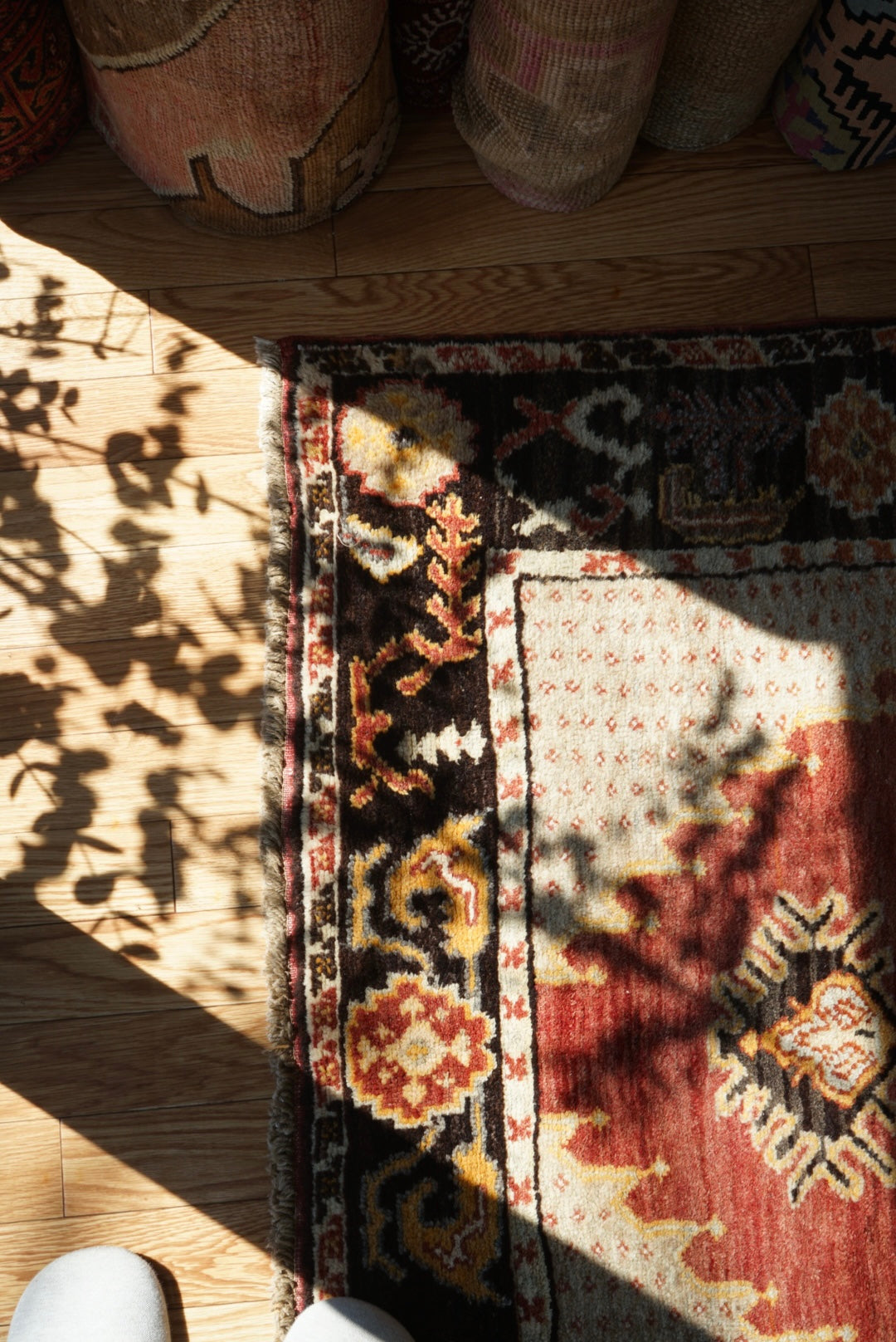 TRIBAL RUG TURKEY OLD KONYA OUSHAK 1965年代 164 × 115 cm No.TR25194