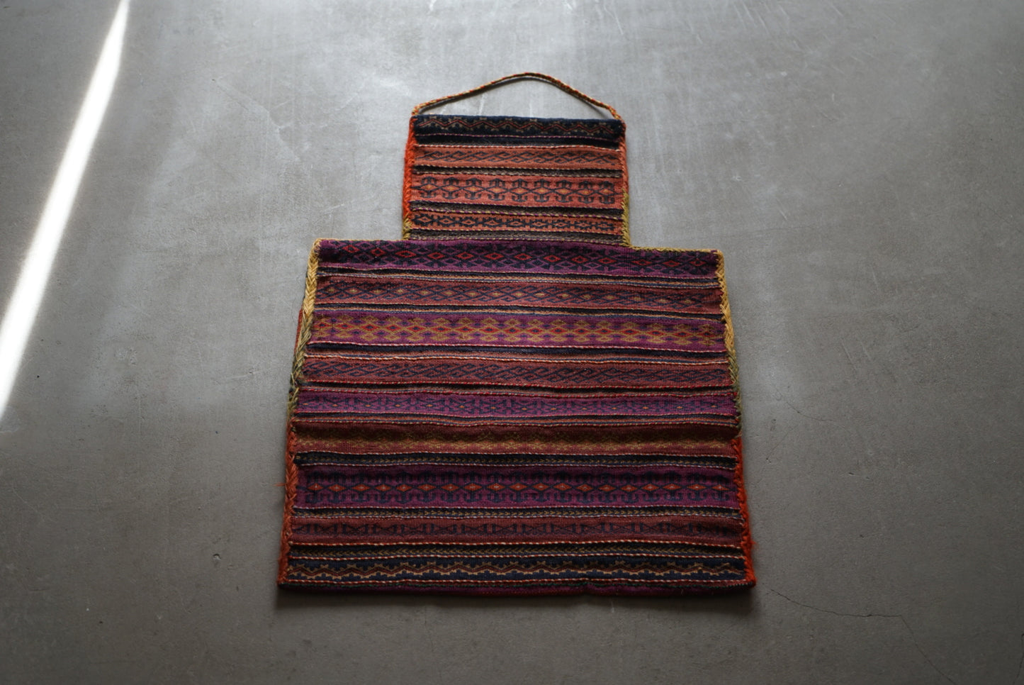 AFGHANISTAN-IRAN OLD QALAI NAW SALT BAG 1980年 56.5 × 40.5 cm