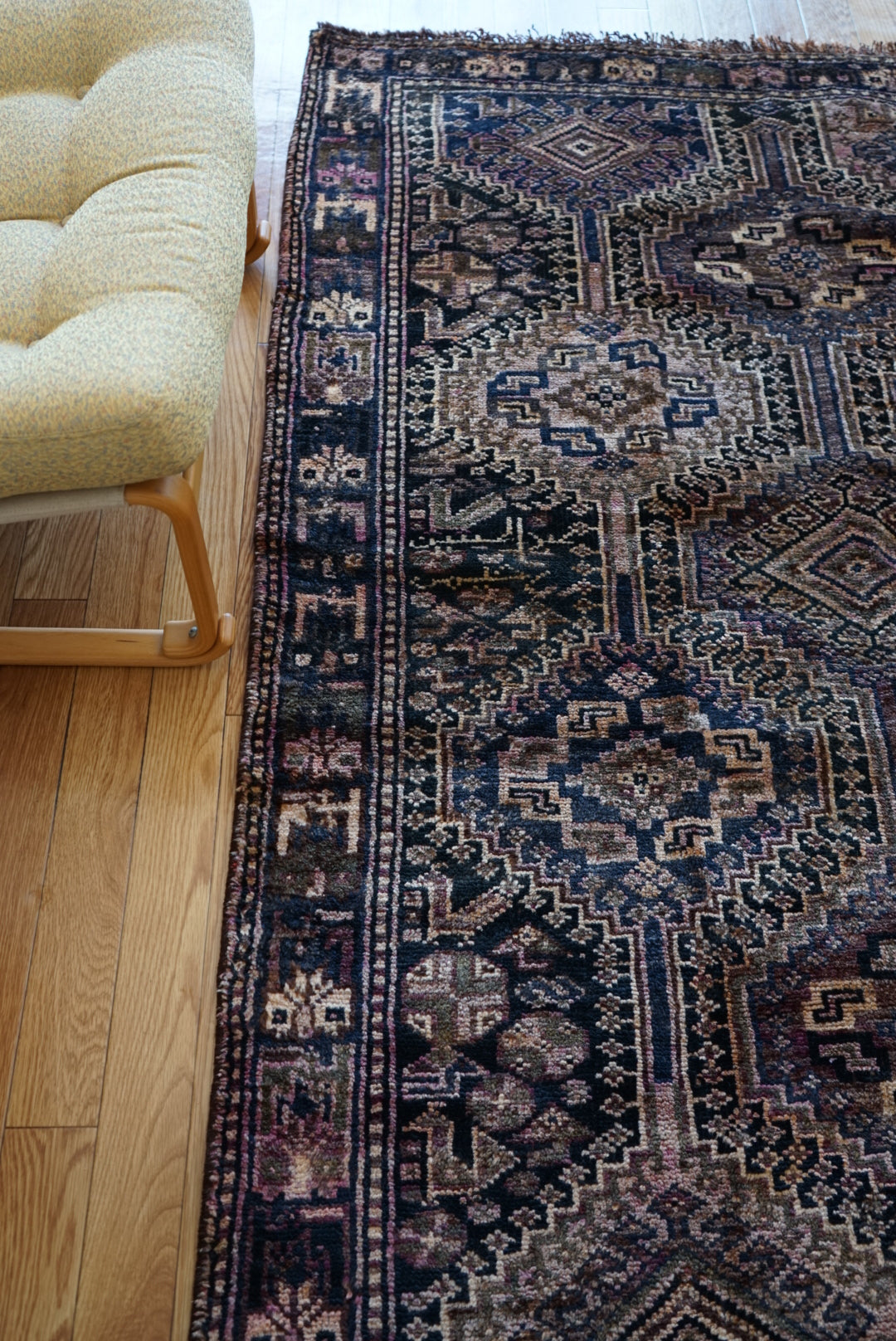 店頭販売 Iran Antique Shiraz Khamseh Dolkhani 1770年代 186 × 131 cm