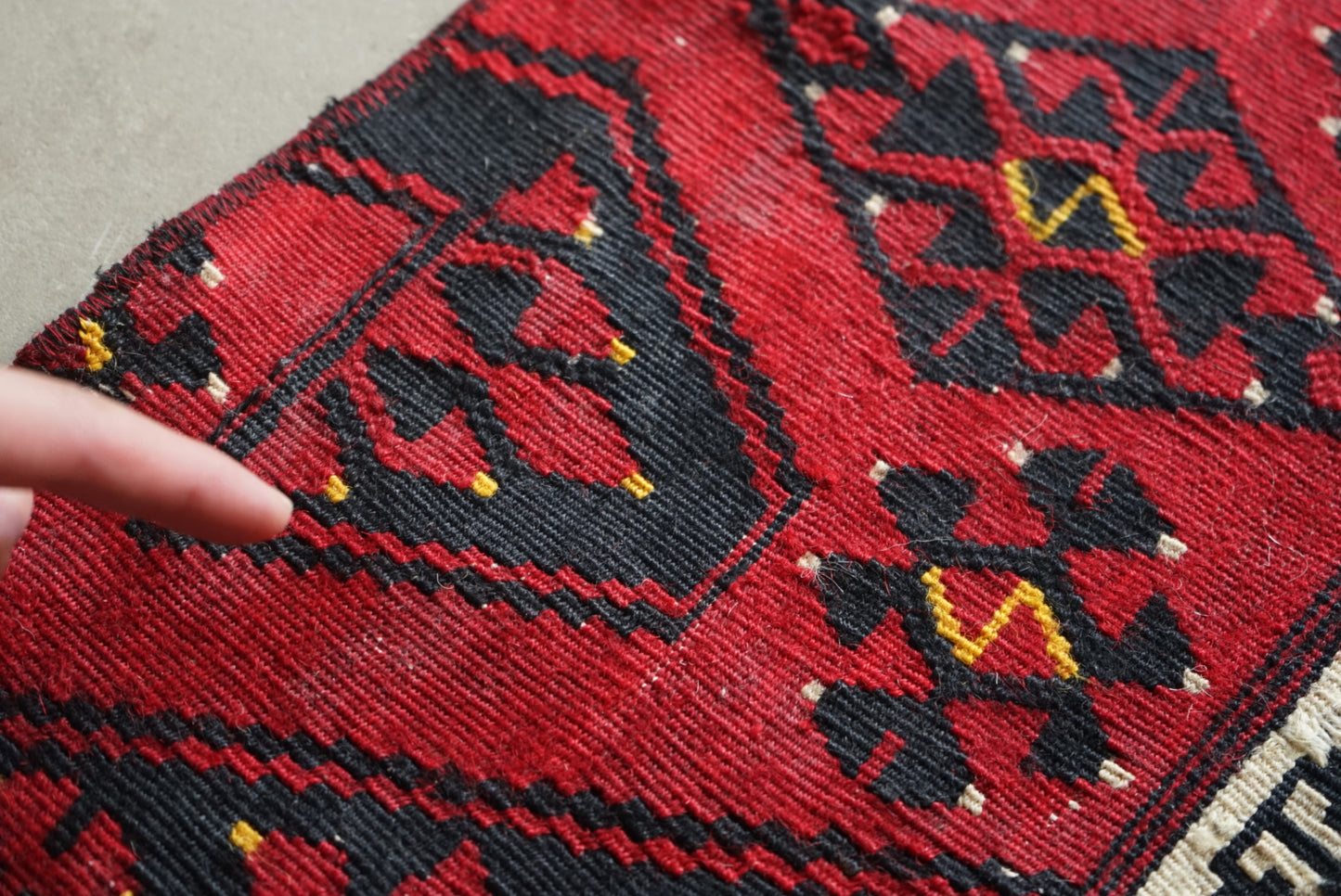 Türkiye Old Kilim Piano 87 × 55.5 cm No.TR25296