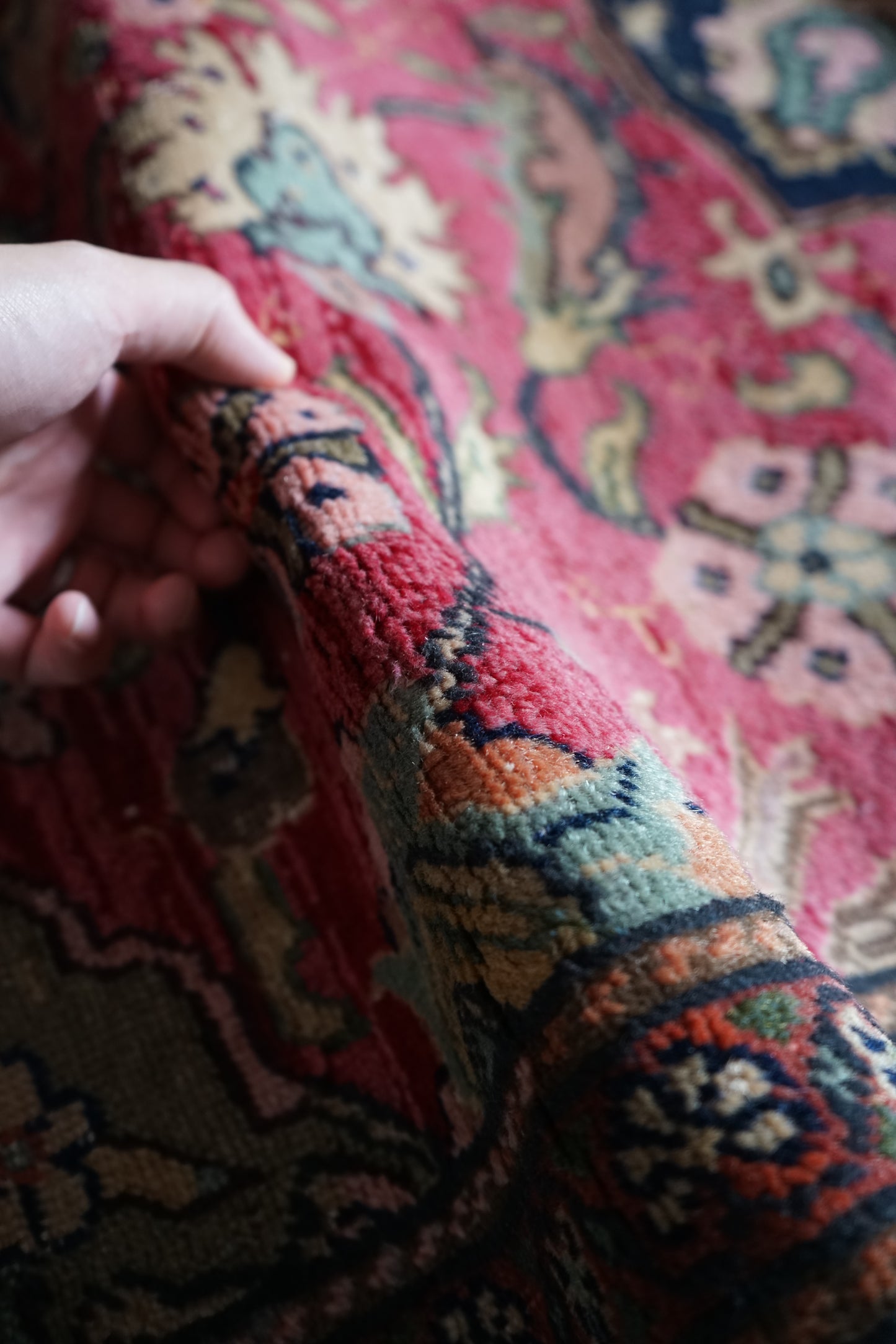 TURKEY OLD KAYSERI PINK 1950-1960年代 218 × 153 cm No.TR25192