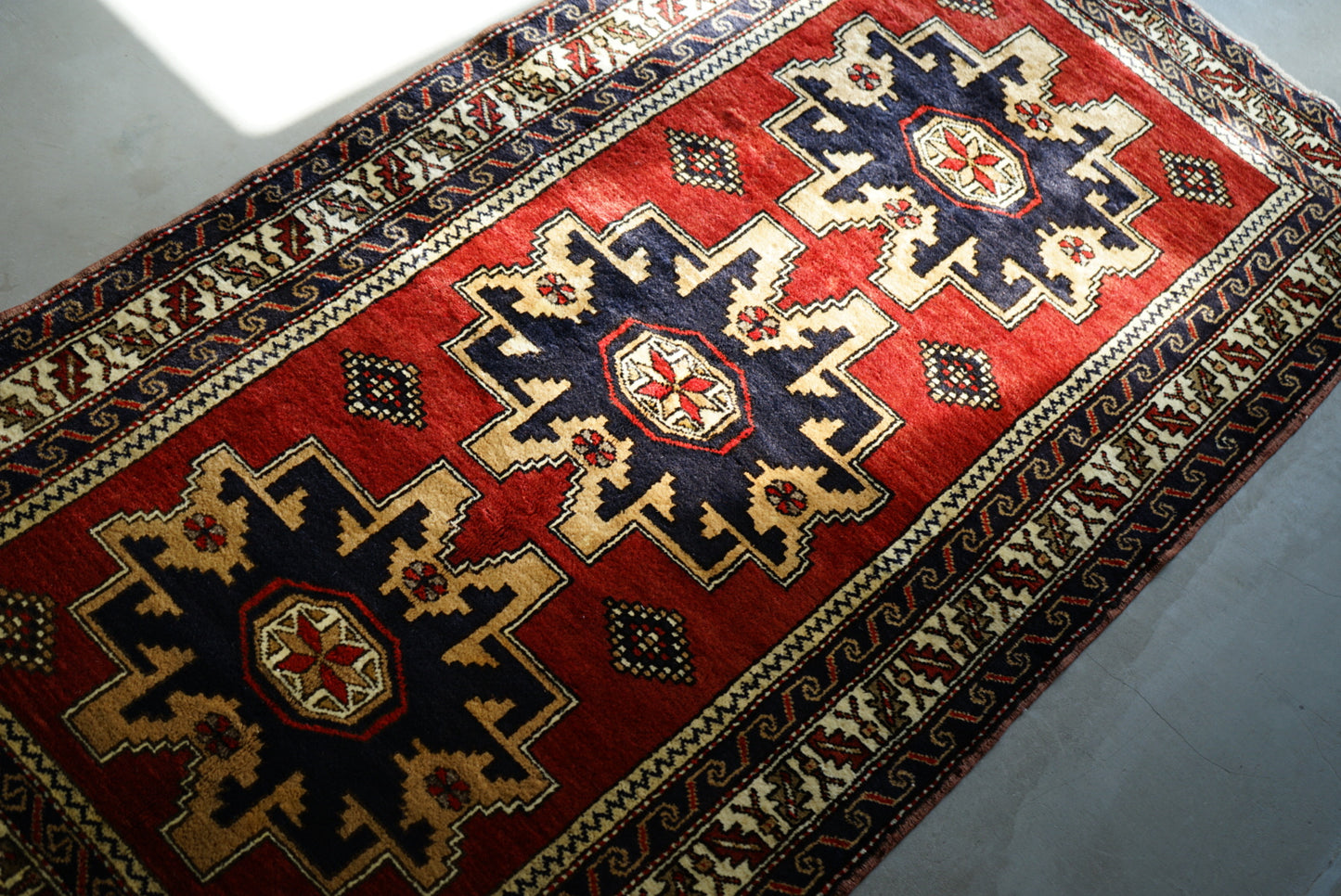 TURKEY OLD AKSARAY TASPINAR 1950-1960年代 220 × 117 cm