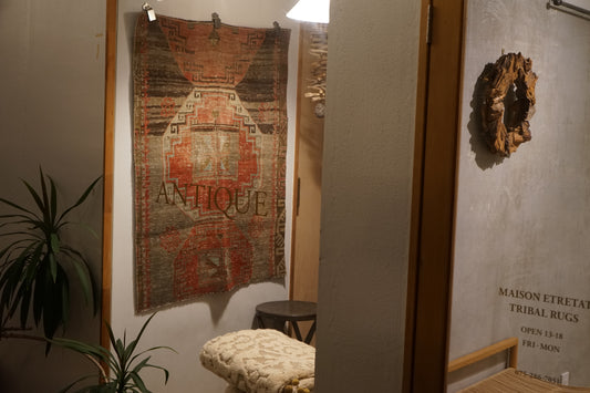 TURKEY VINTAGE SMALL RUG ANATORIA 114 × 94 cm No.TR25186