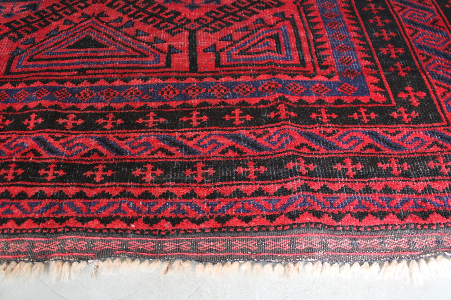 Afghanistan Baluch 1980年代 381×152cm