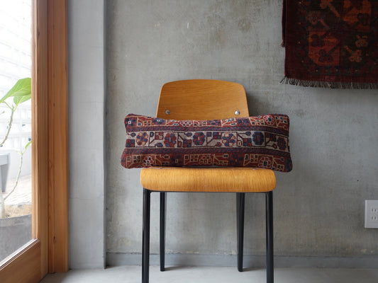 Iran antiques | Shiraz Khamseh cushion cover 1840年代 66×23cm