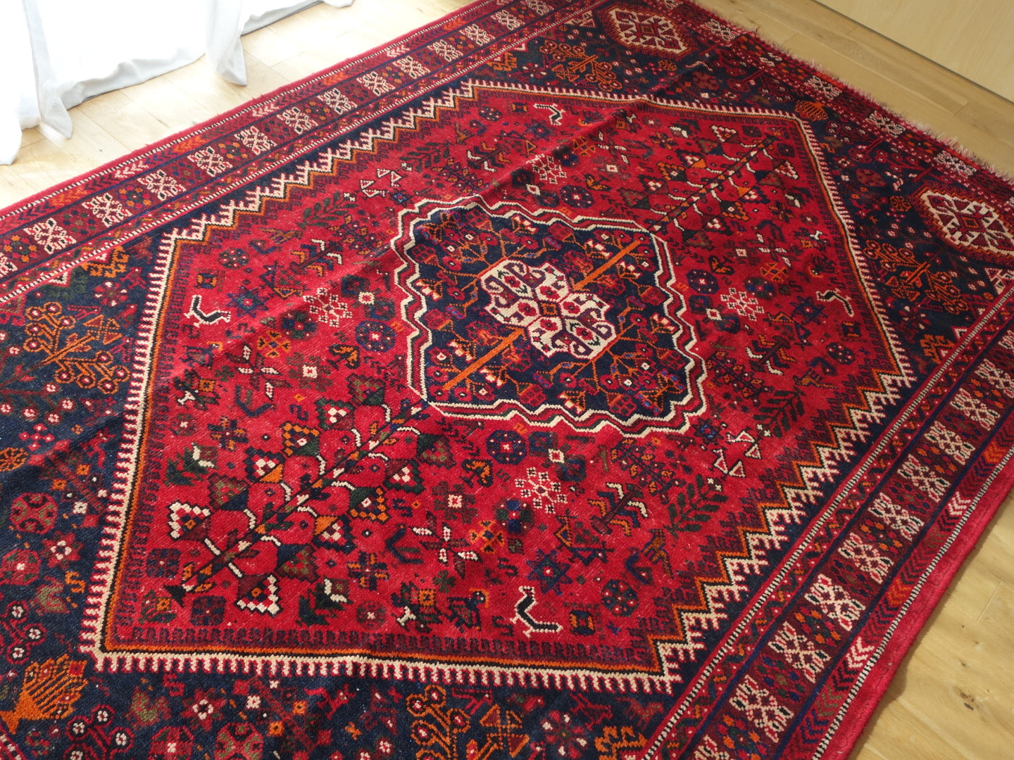 IRAN OLD SHIRAZ DESIGN 1970年代 283 × 200 cm