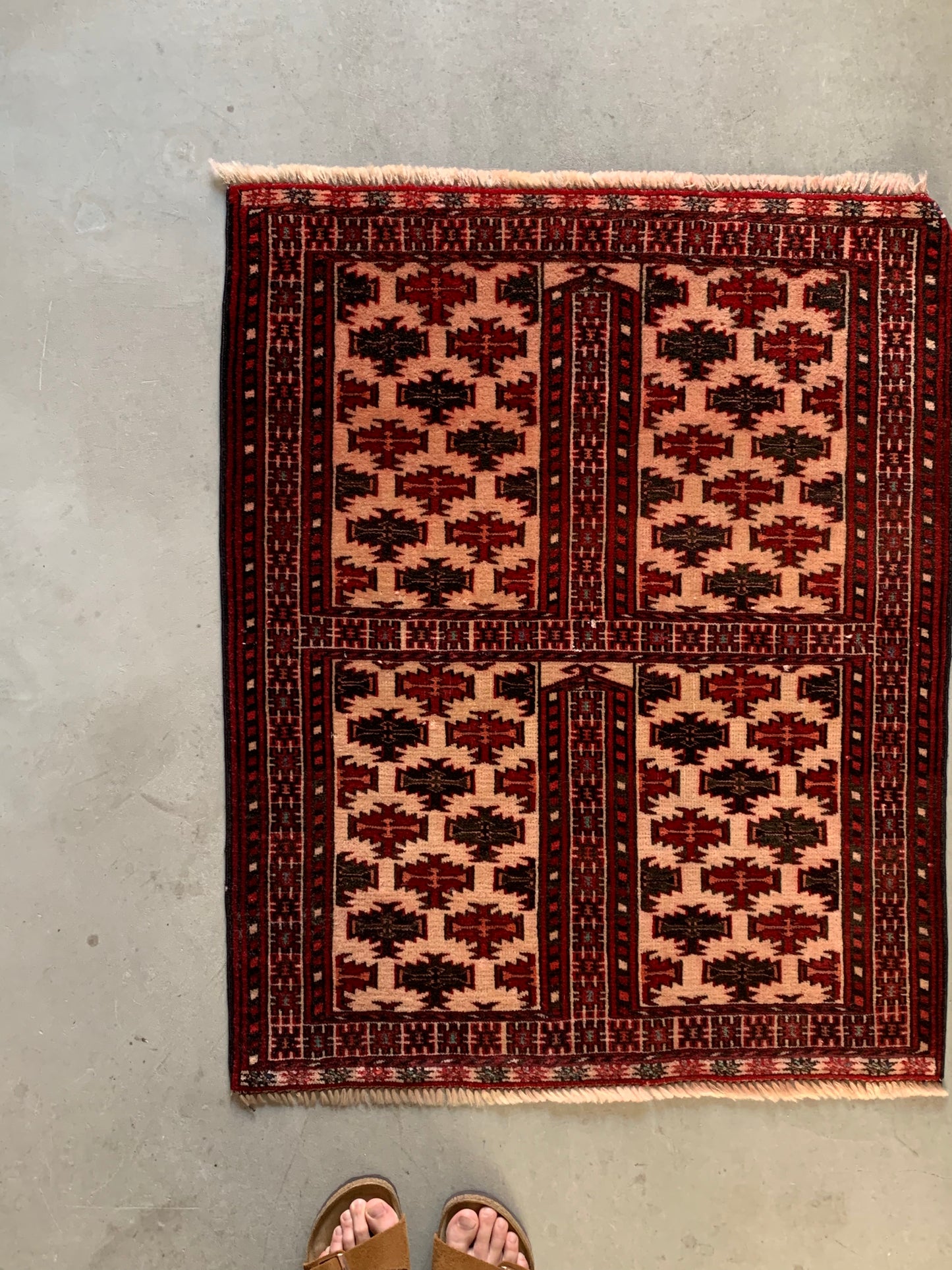 Afghanistan Turkomen 1970 97×79cm