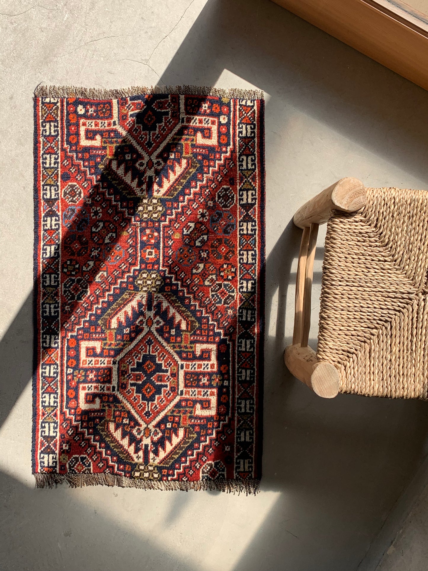 Iran antiques | Ghashghaei Bergamot 1900 70.5×44cm