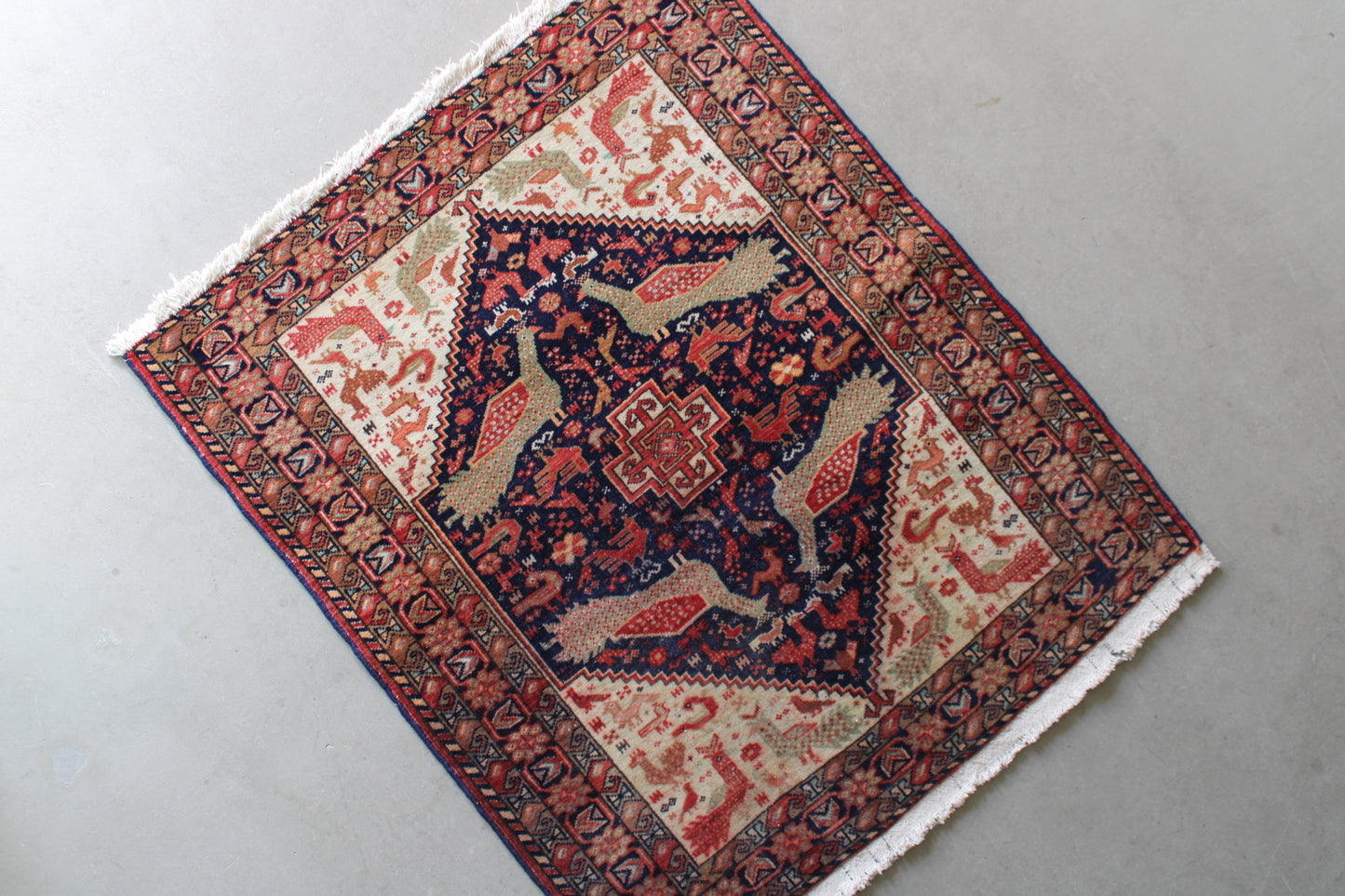 Iran antiques | Khorasan Kormanji 1880年代 85.5×72cm