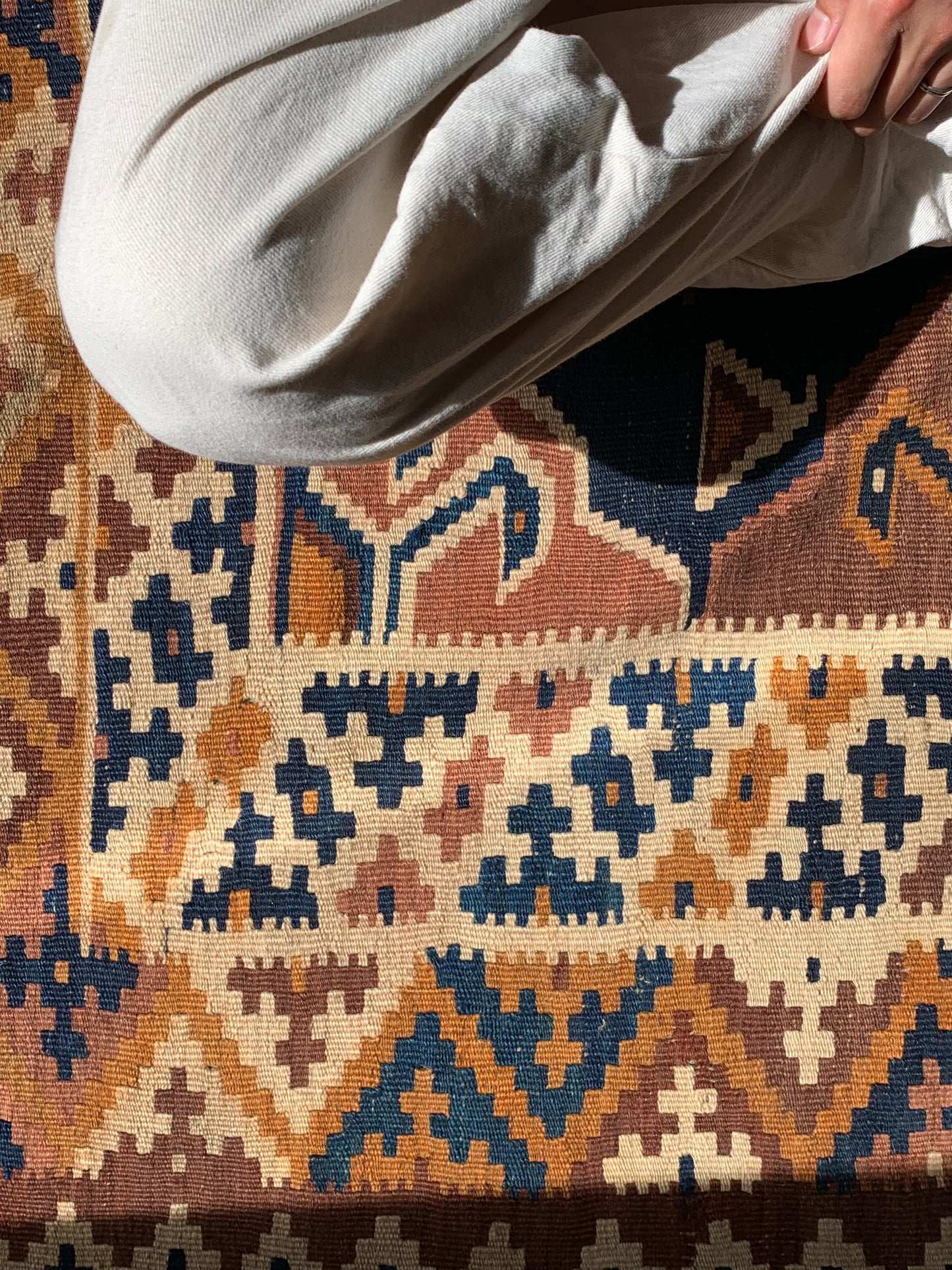 Iran antiques | Qashqai Kashkoli Kilim 1880年代 270×159.5cm