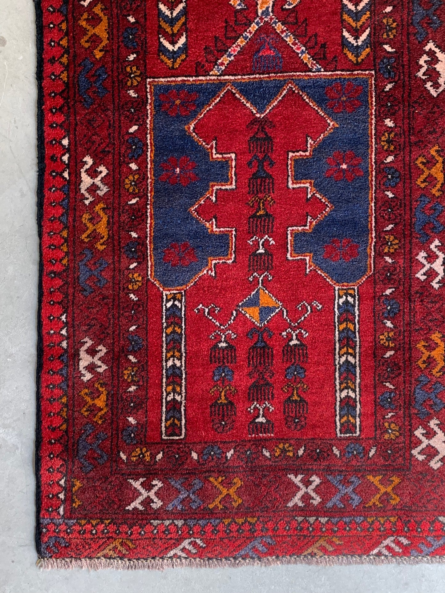 Afghanistan Turkmen 1990年代 124×76cm
