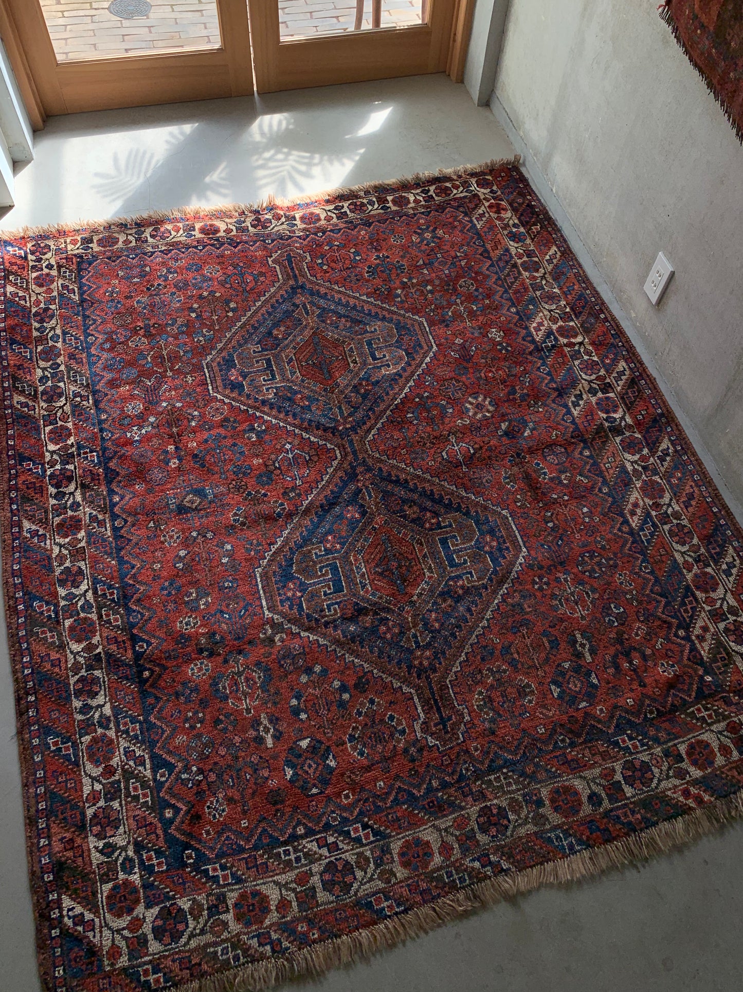 Iran antiques | Shiraz Khamseh 1880年代 195×166cm