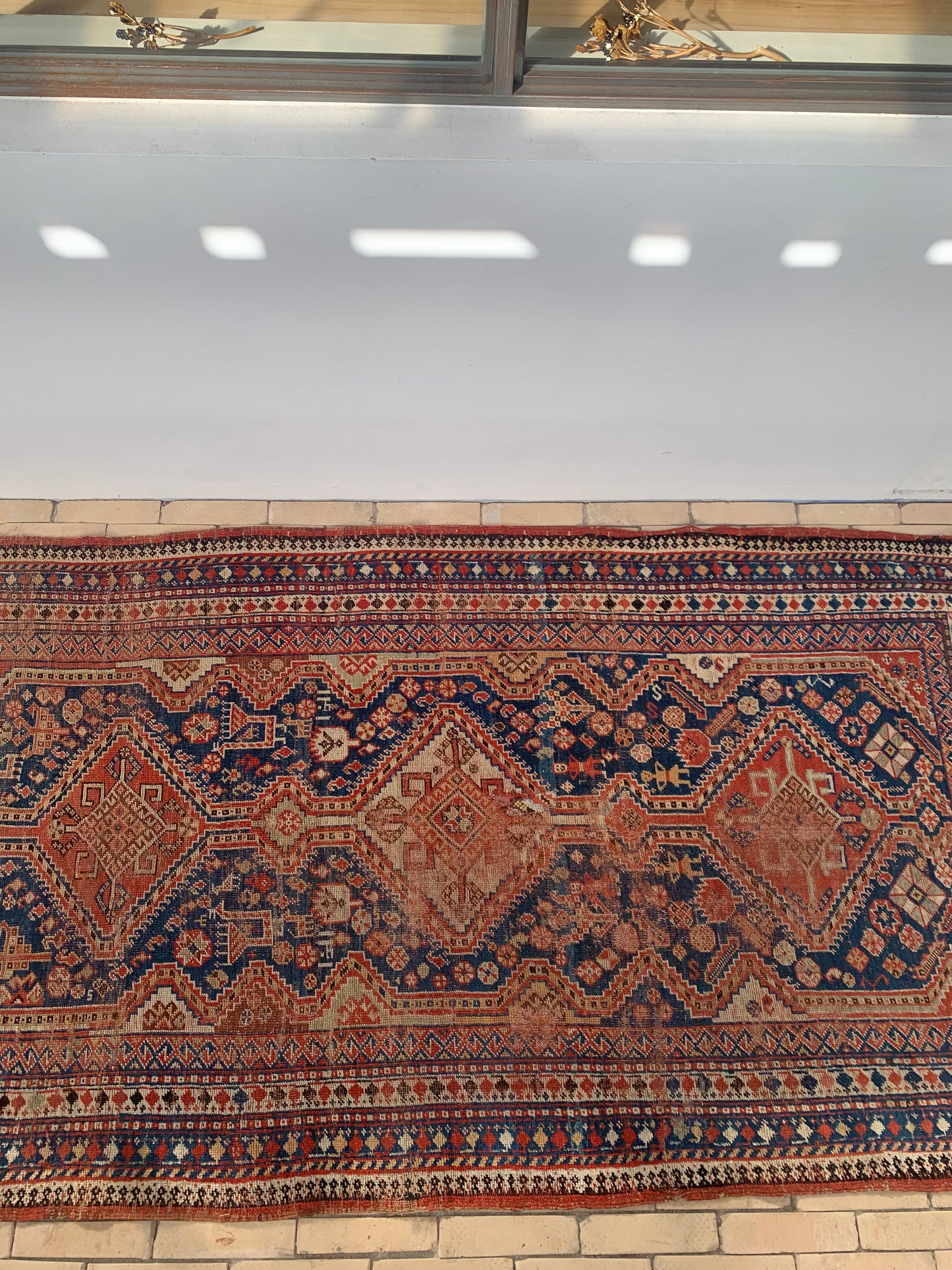 Iran antiques | Shiraz Khamseh 1660年代 216×117.5cm