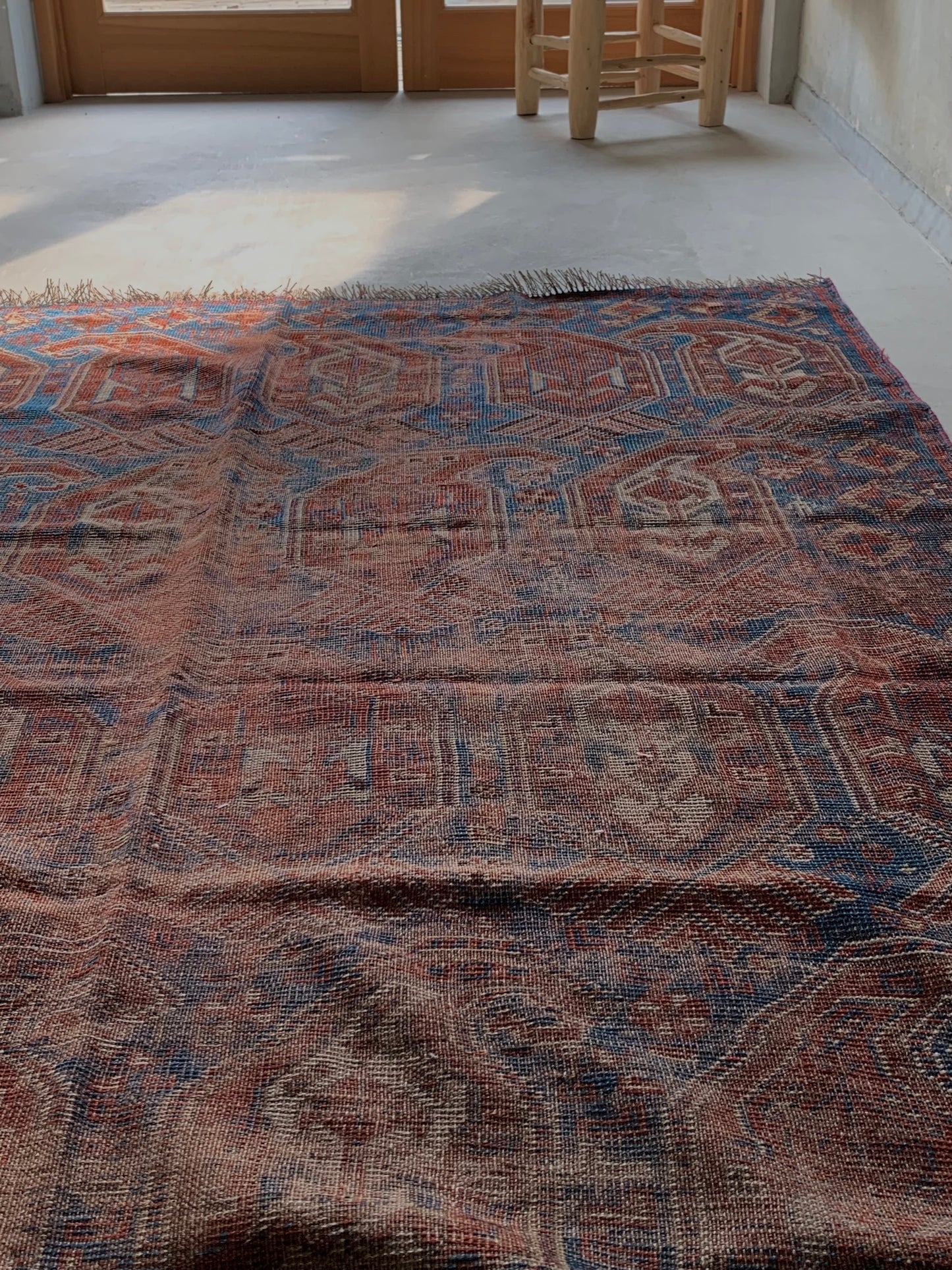 Iran antiques | Qashqai Boteh jegheh 1800年代 237×130cm