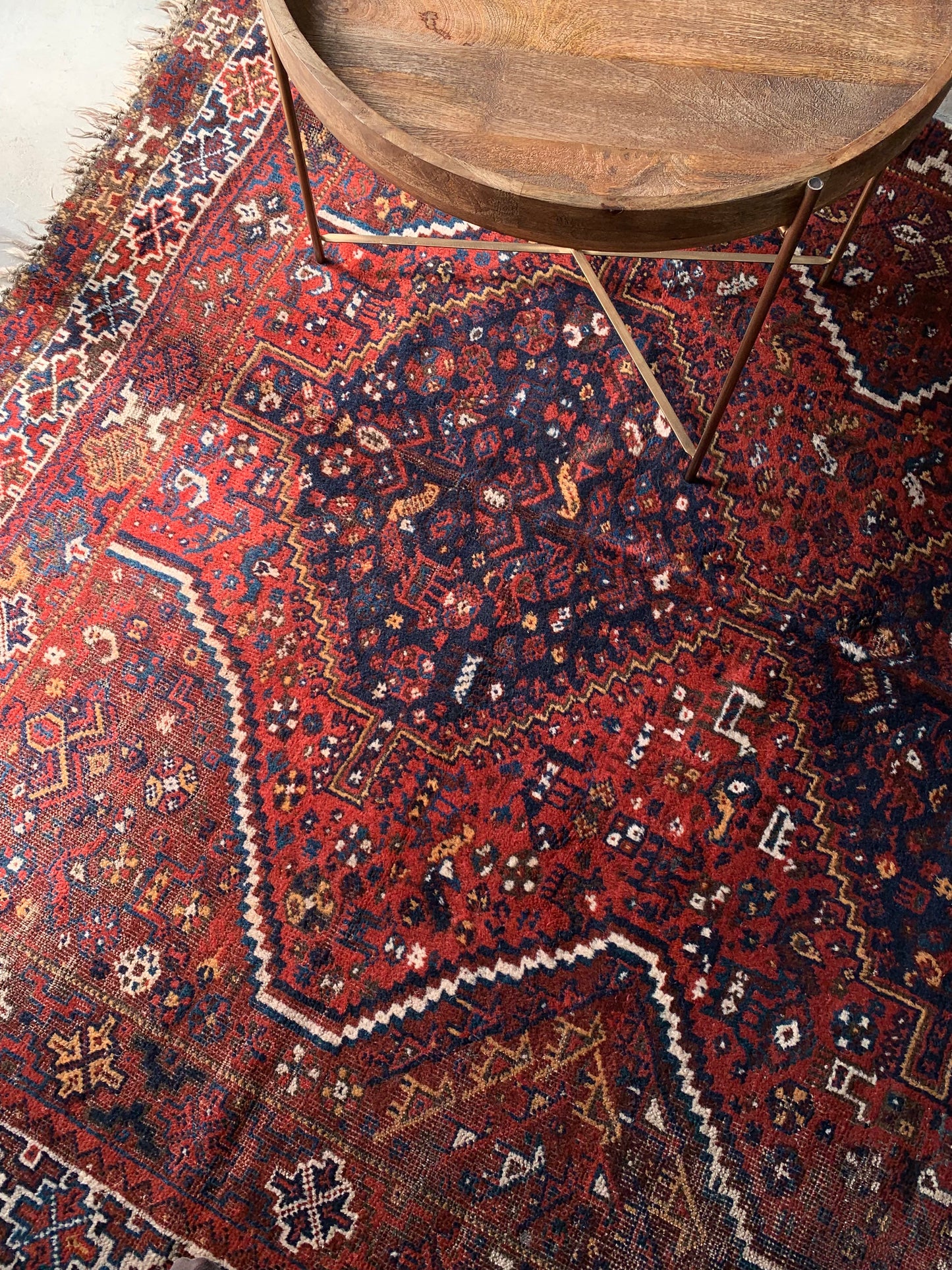 Iran antiques | Khamseh Bavanat 1870年代 308×225cm
